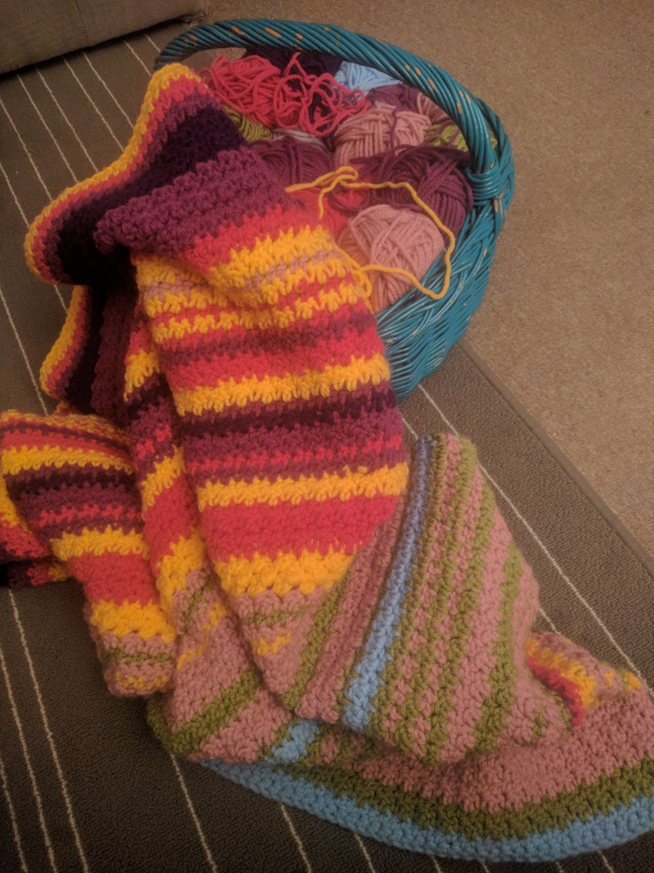 Temperature Blanket Update #7